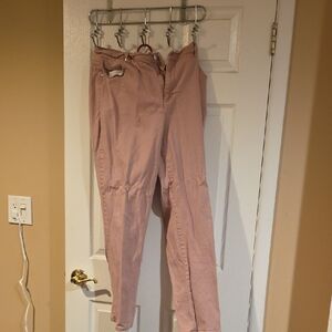 Gloria Vanderbilt Pink High-Waisted Jeans